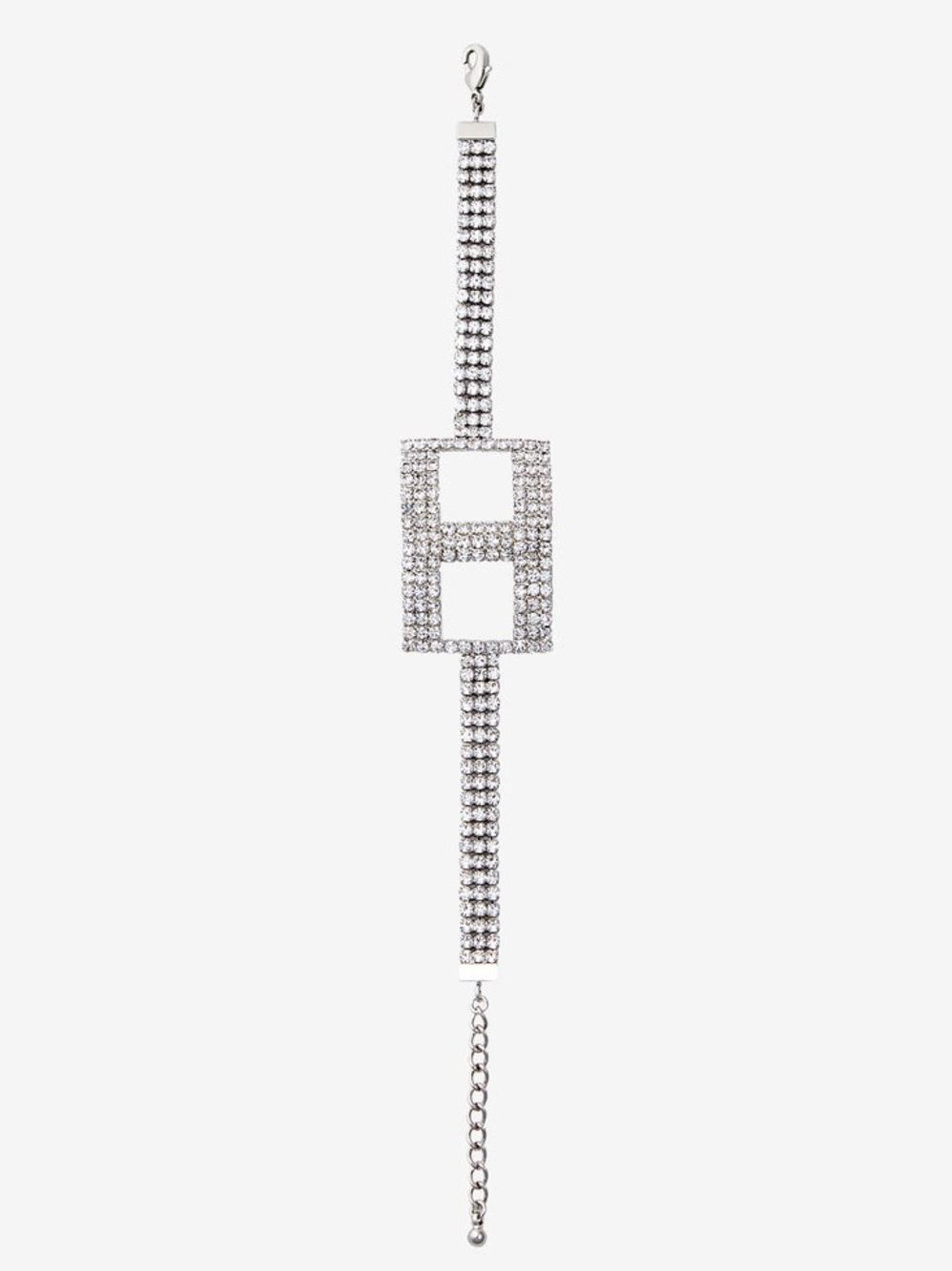 Retrofête RHINESTONE ALPHABET LETTER “H”BRACELET NIB